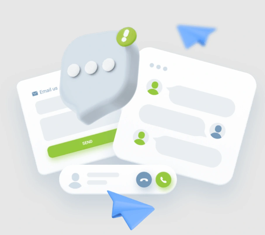 Customer support team