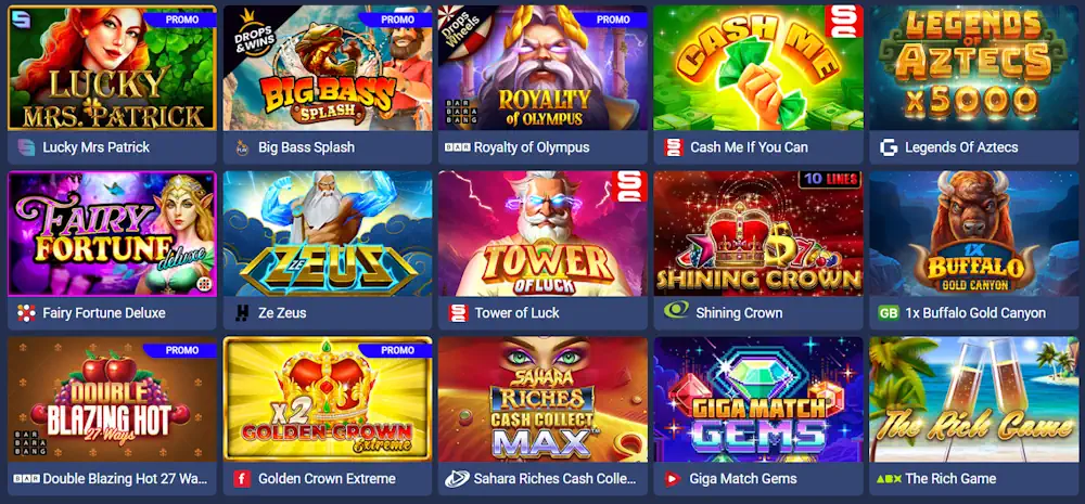 1xbet Casino ortamı
